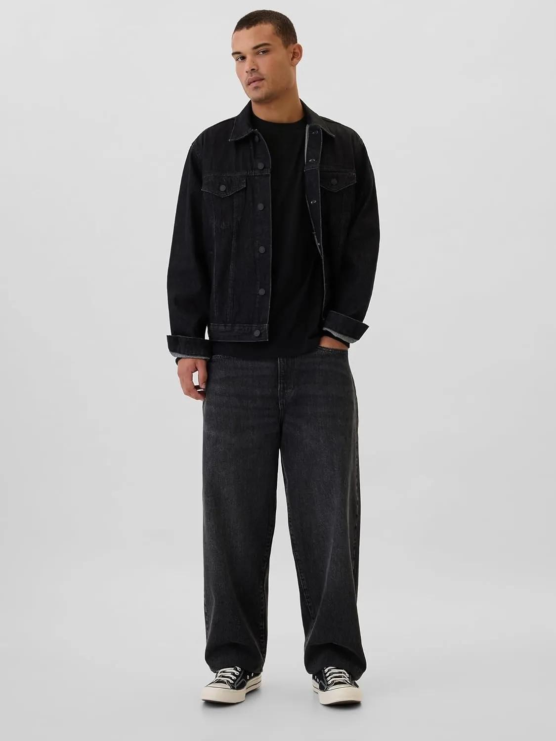 GAP Men's Long Sleeve Everyday Soft T-Shirt
