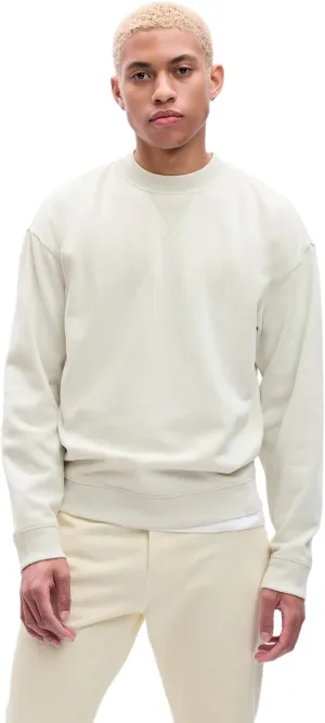 GAP Men's Vintage Soft Drop Shoulder Crew Sweatshirt