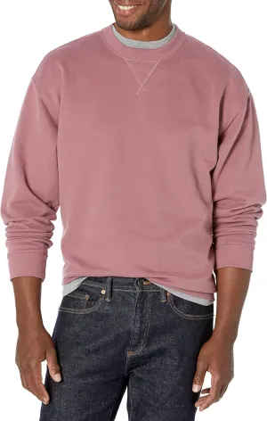 GAP Men's Vintage Soft Drop Shoulder Crew Sweatshirt