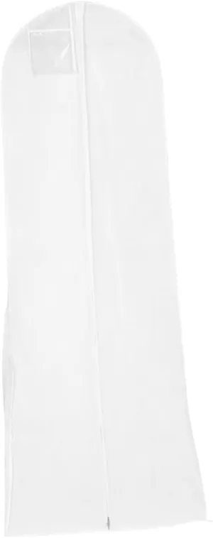 Garment Bag for Wedding Dress Long Dress Cover Storage Bag Simple Zipper Comfortable Material