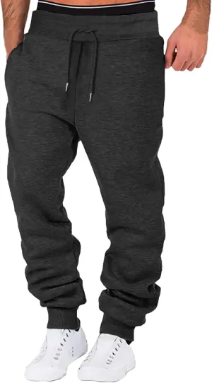 GIERIDUC Mens Active Athletic Sweatpants Japanese Retro Corduroy Pants Mens Smart Stretch Trousers Mens Sweatpants Pockets