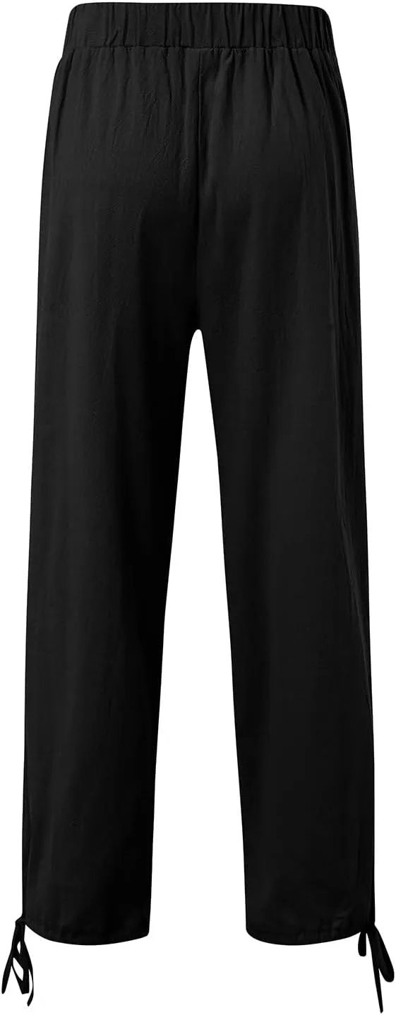 GIERIDUC Mens Fleece Sweatpants Winter Dress Pants for Men Slim Fit Black Mens Navy Blue Dress Pants Mens Workout Pants Tall
