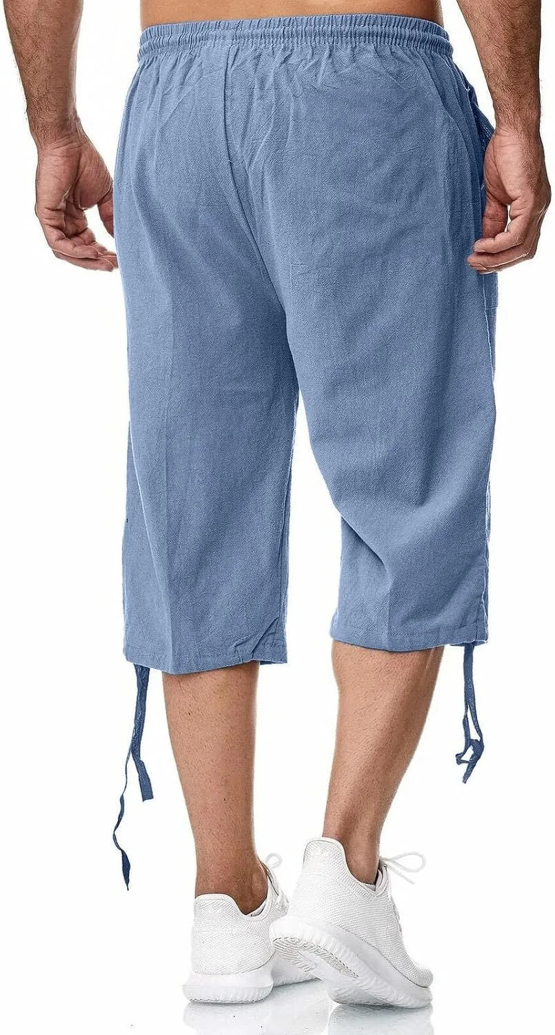 GIERIDUC Men's Lightweight Sweatpants Black Suit Pants for Men Slim Fit Stretch Cord Trousers Mens Mens Jogger with Zipper