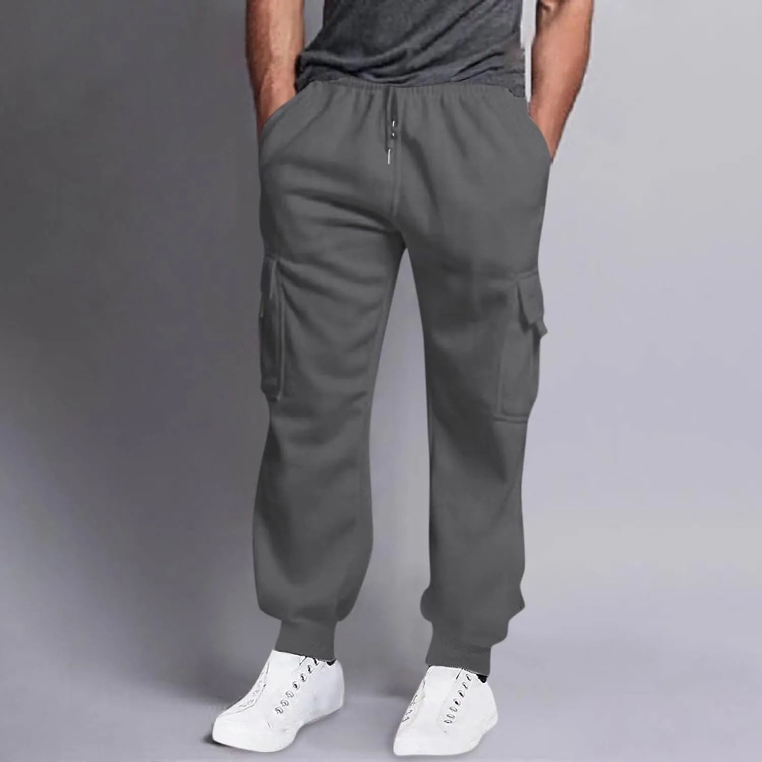 GIERIDUC Men's Straight-Fit Jogger Pant Mens Faux Leather Skinny Jeans Branded Track Pants for Men Basketball Sports Cards
