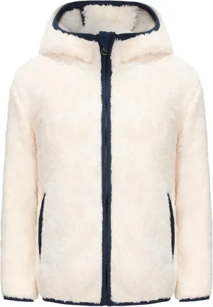 Girl's Soft Fleece sherpa Jacket Full Zip Hoodie