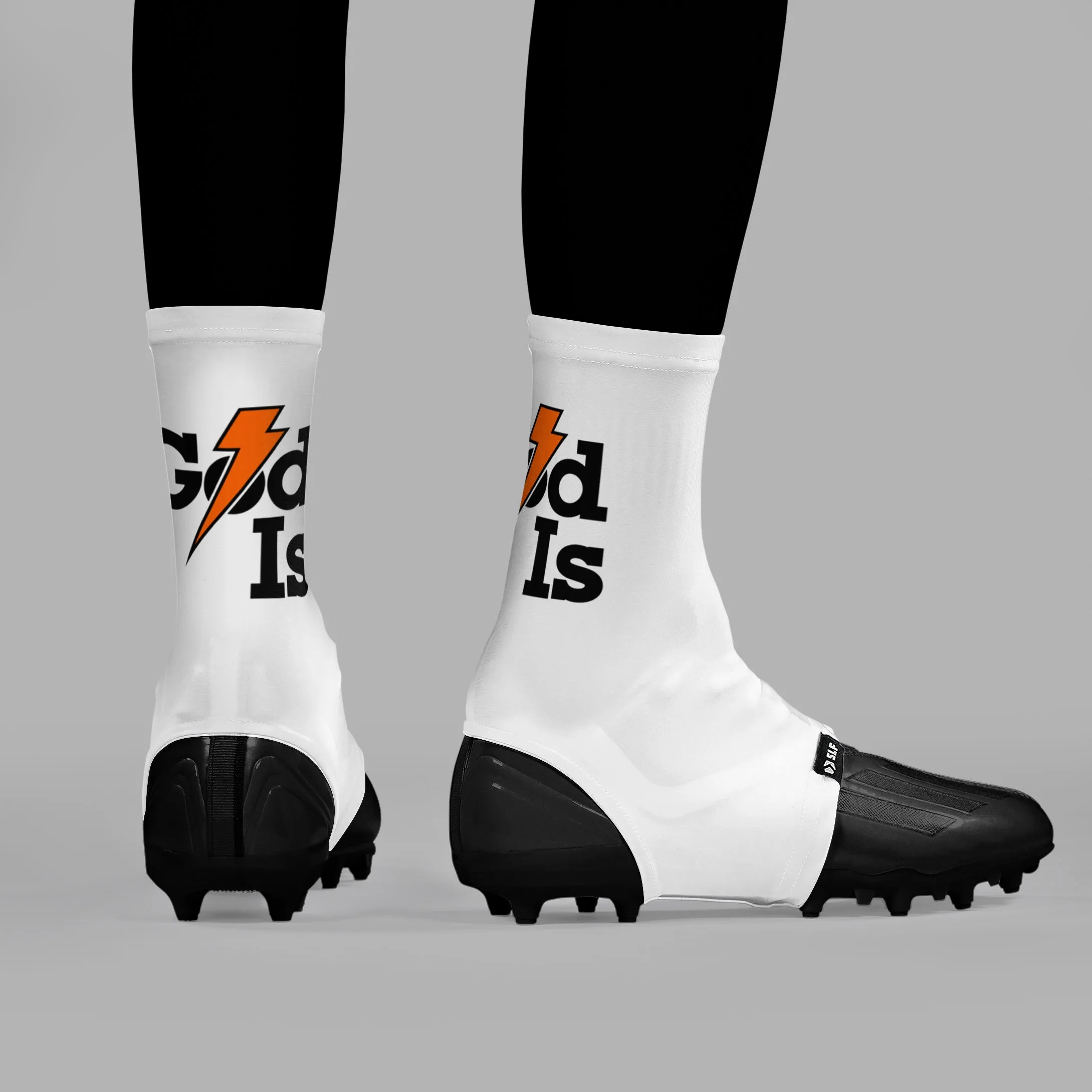 God Is Light Mode Spats / Cleat Covers
