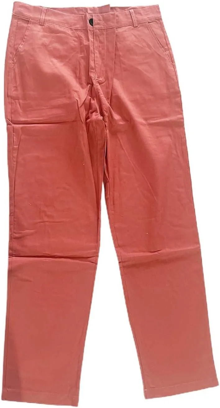 GOKKILRW Mens Golf Pants Stretch Chinos Dress Pants Quick Dry Business Work Office Lightweight Slim Fit Formal Sport Pants