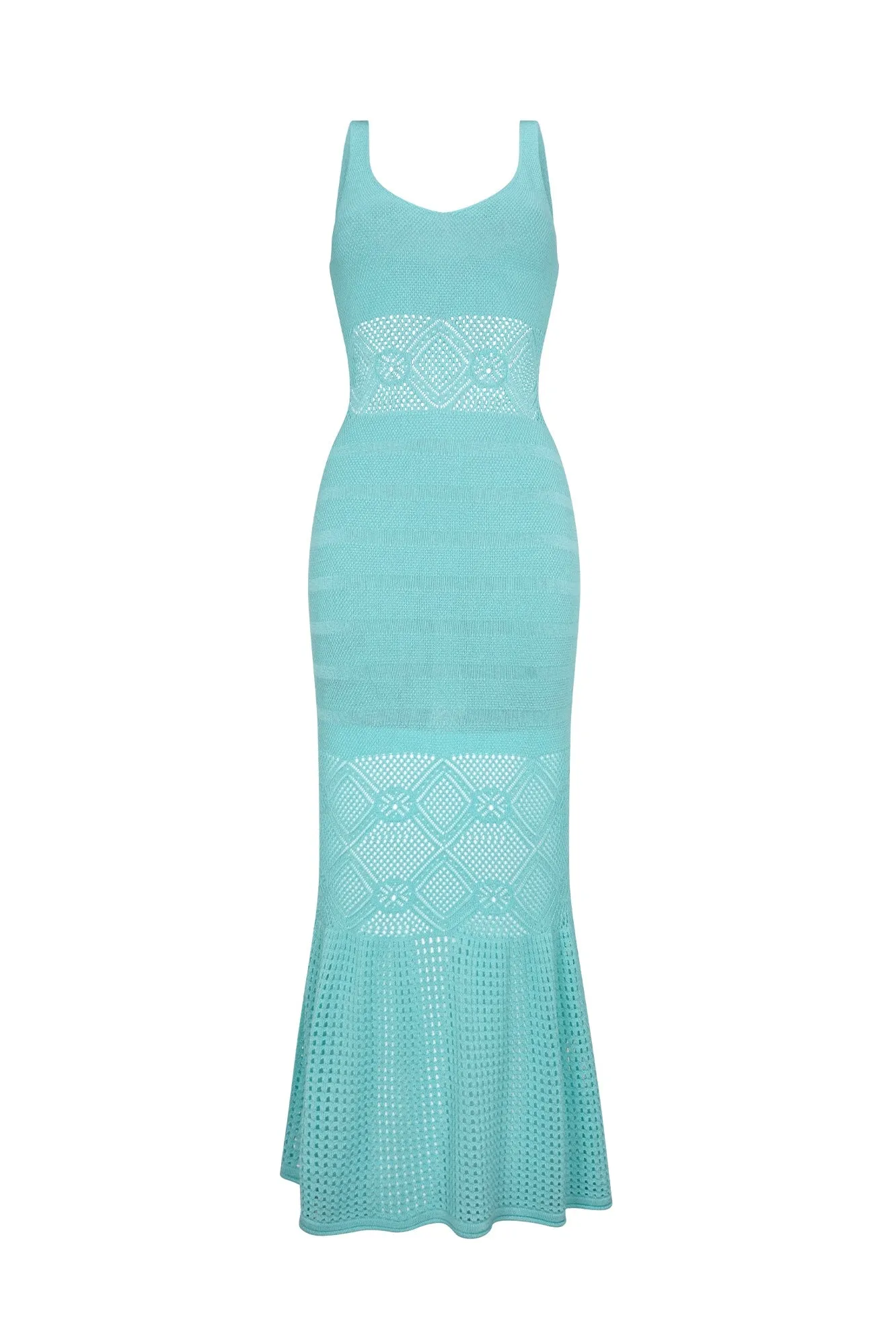 GRACE DRESS COASTAL SHADE