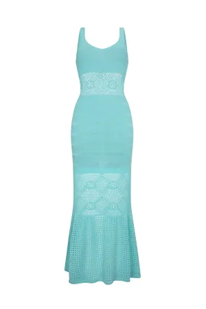 GRACE DRESS COASTAL SHADE