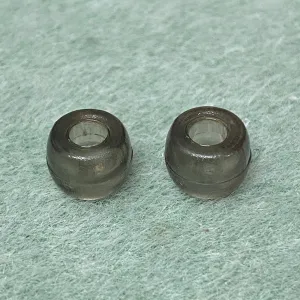 Grey Transparent - Acrylic Pony Beads
