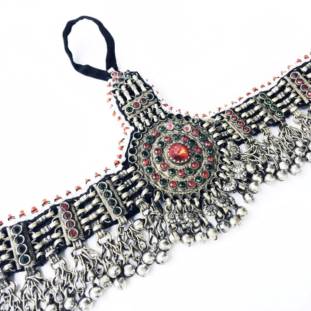 Gypsy Afghan Kuchi Headpiece - Laila