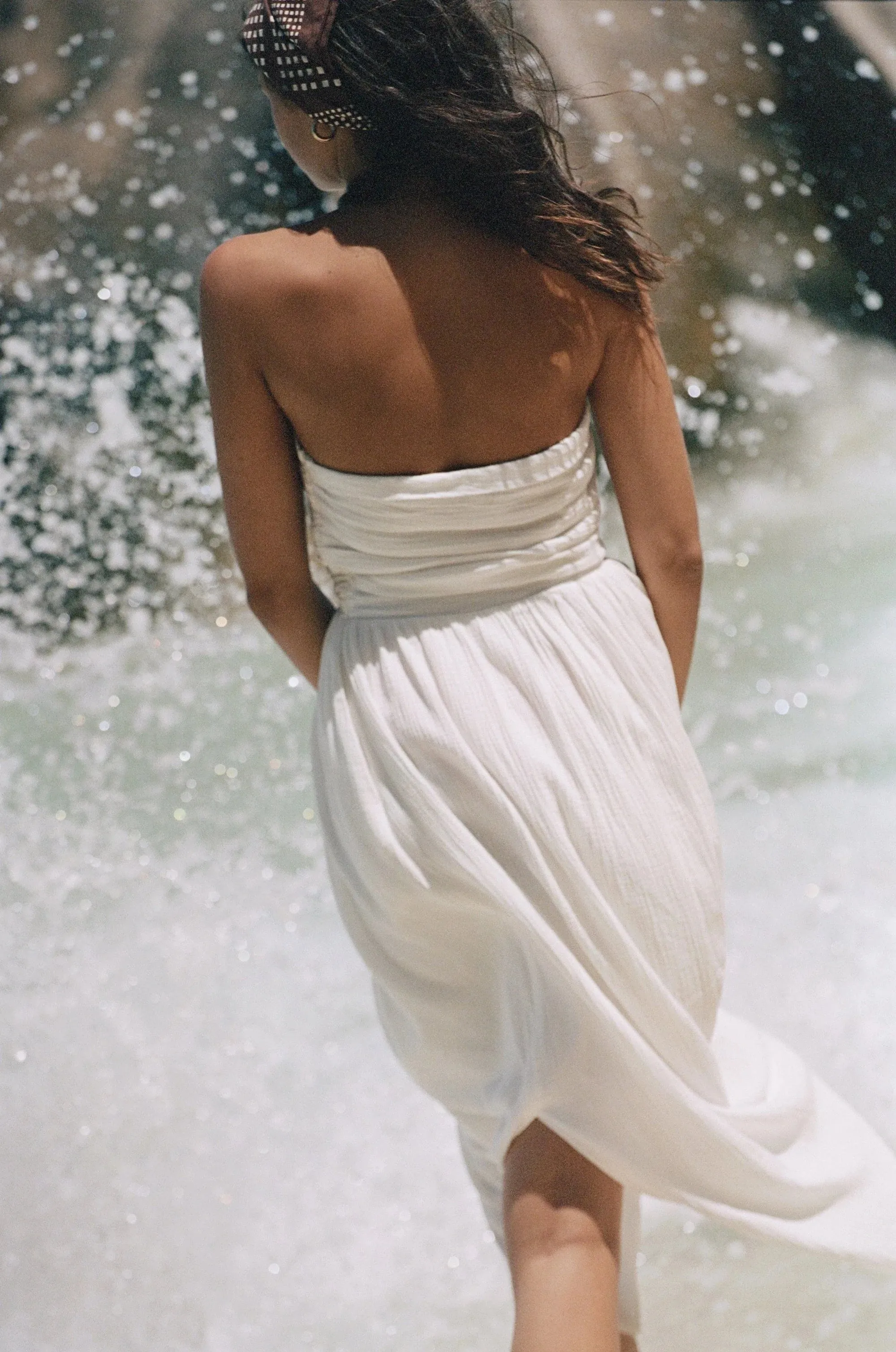 Harriet Midi Dress - White