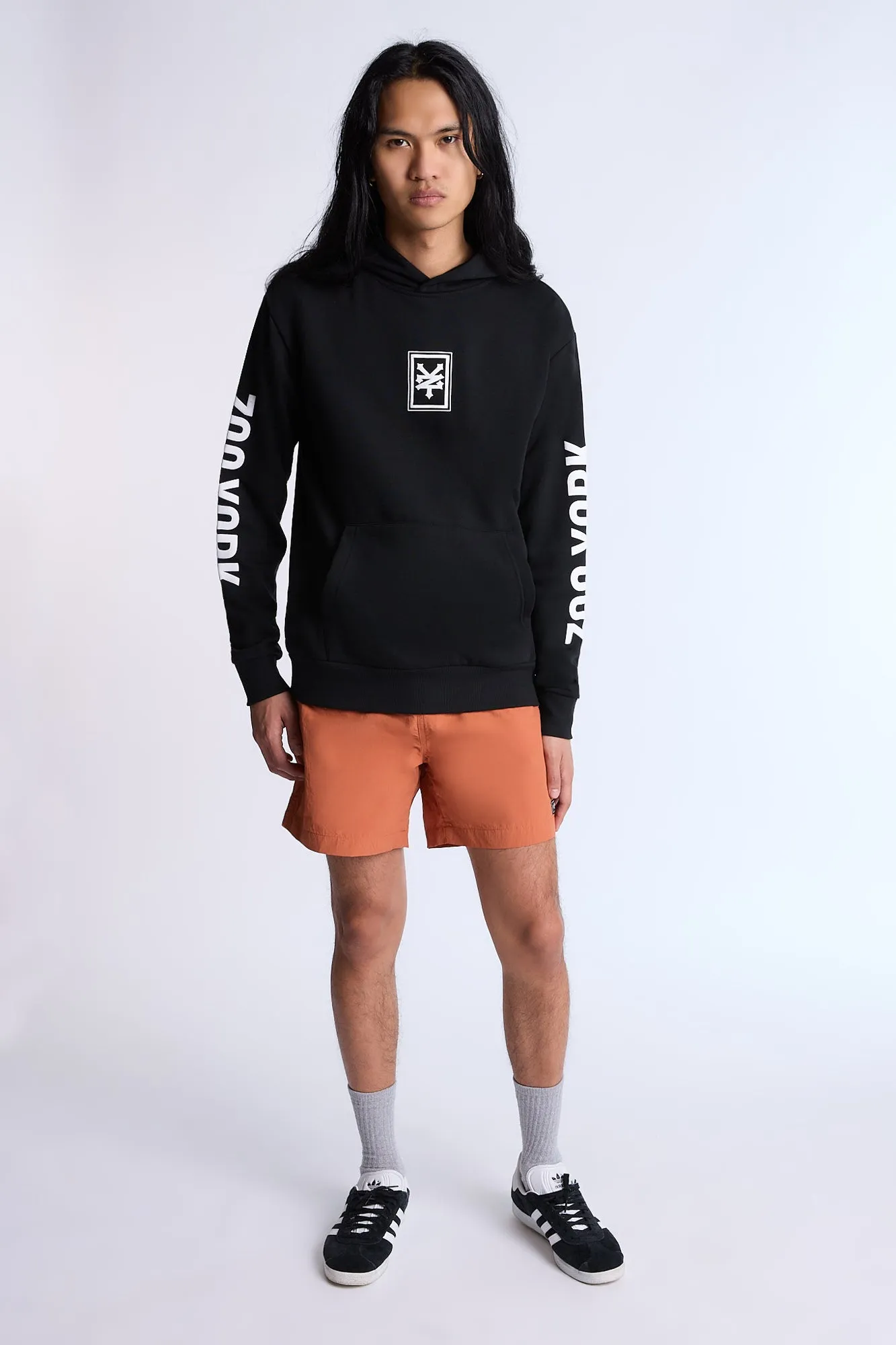 Haut à capuchon logo classique Zoo York homme