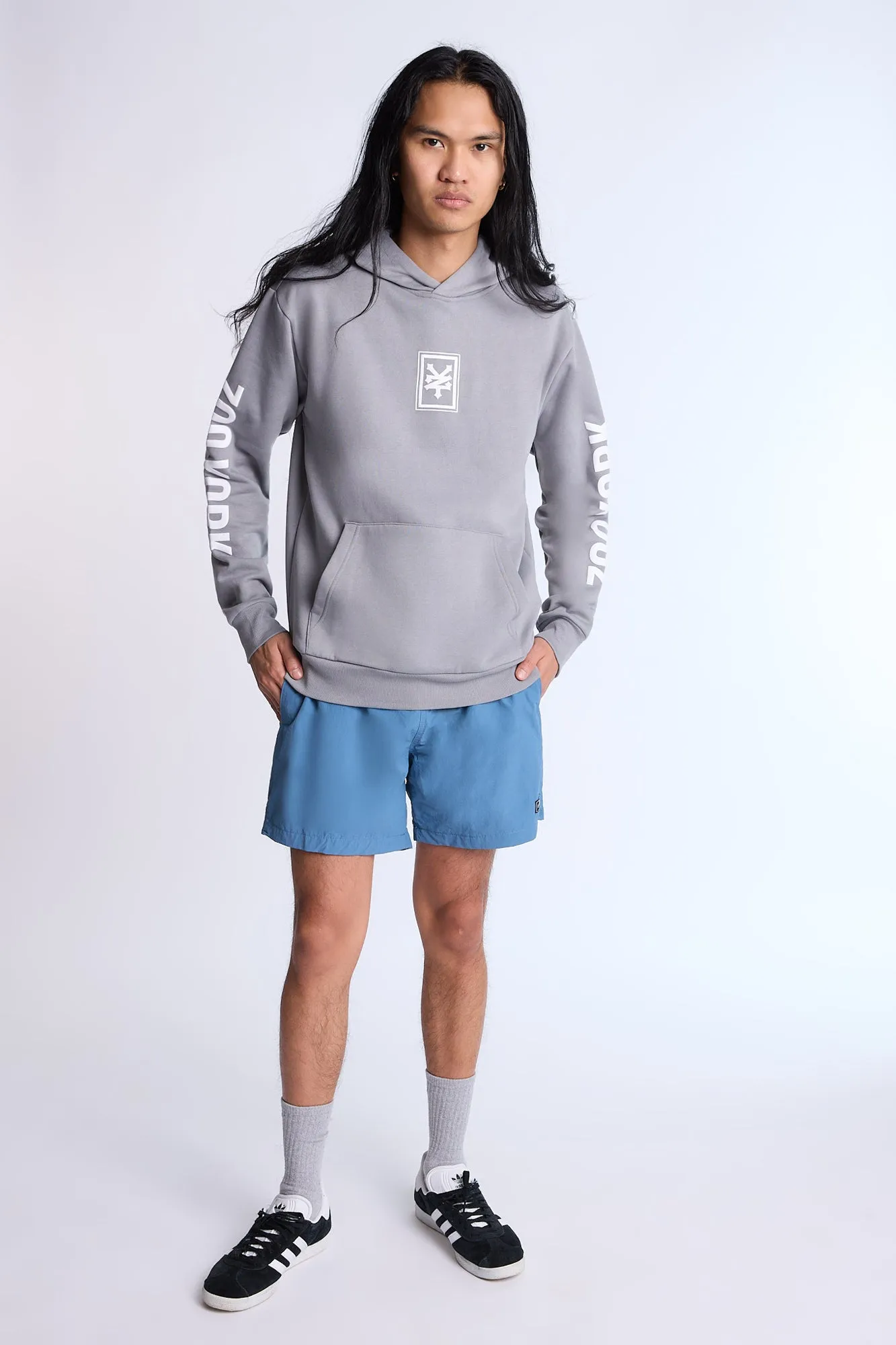 Haut à capuchon logo classique Zoo York homme