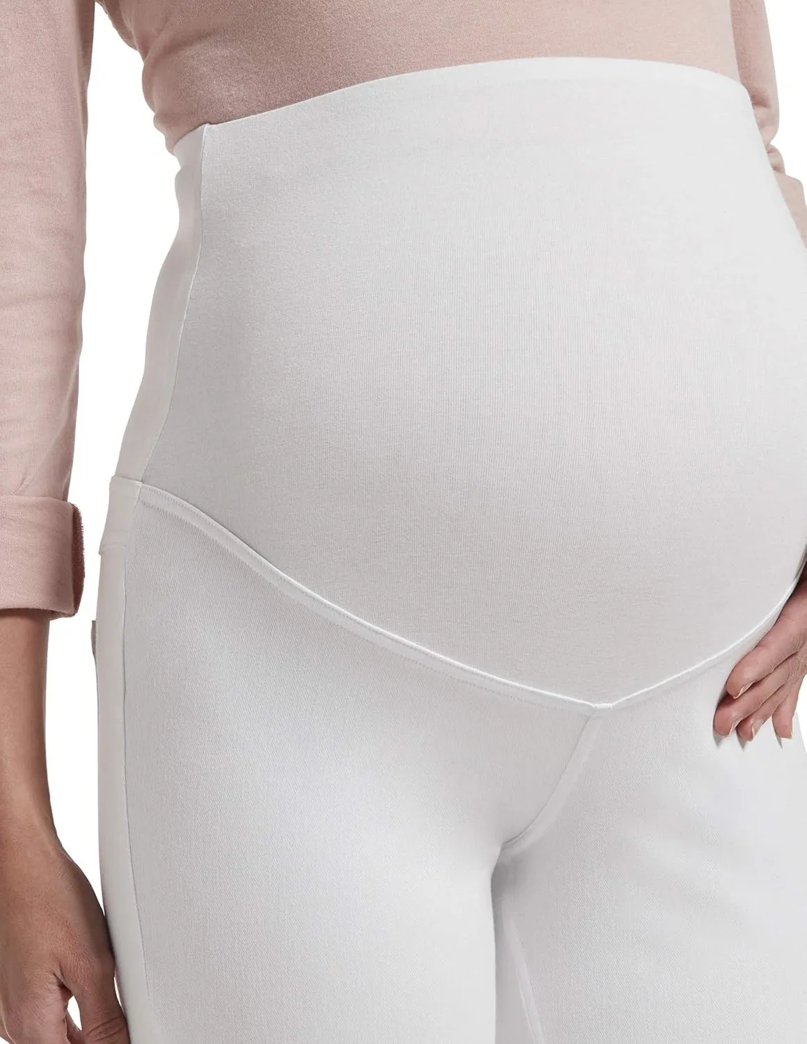 HUE Women's Ultra Soft Denim Maternity Skimmer Legging