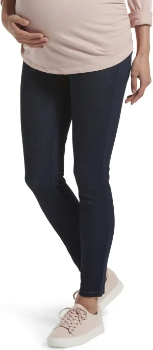 HUE Women's Ultra Soft Denim Maternity Skimmer Legging