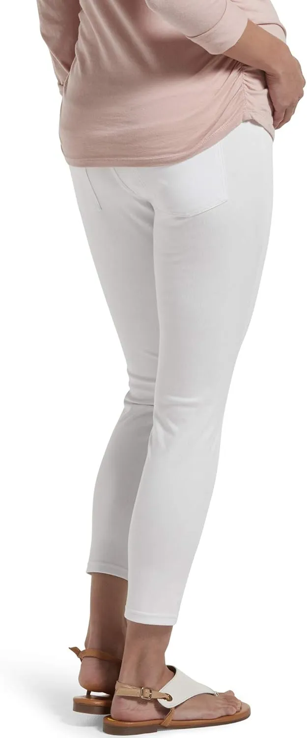 HUE Women's Ultra Soft Denim Maternity Skimmer Legging