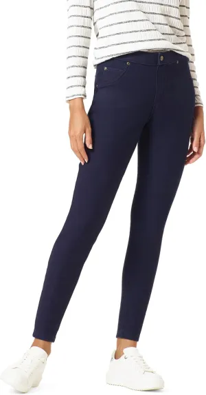 HUE Women's Ultra Soft Fleece Lined Denim Leggings