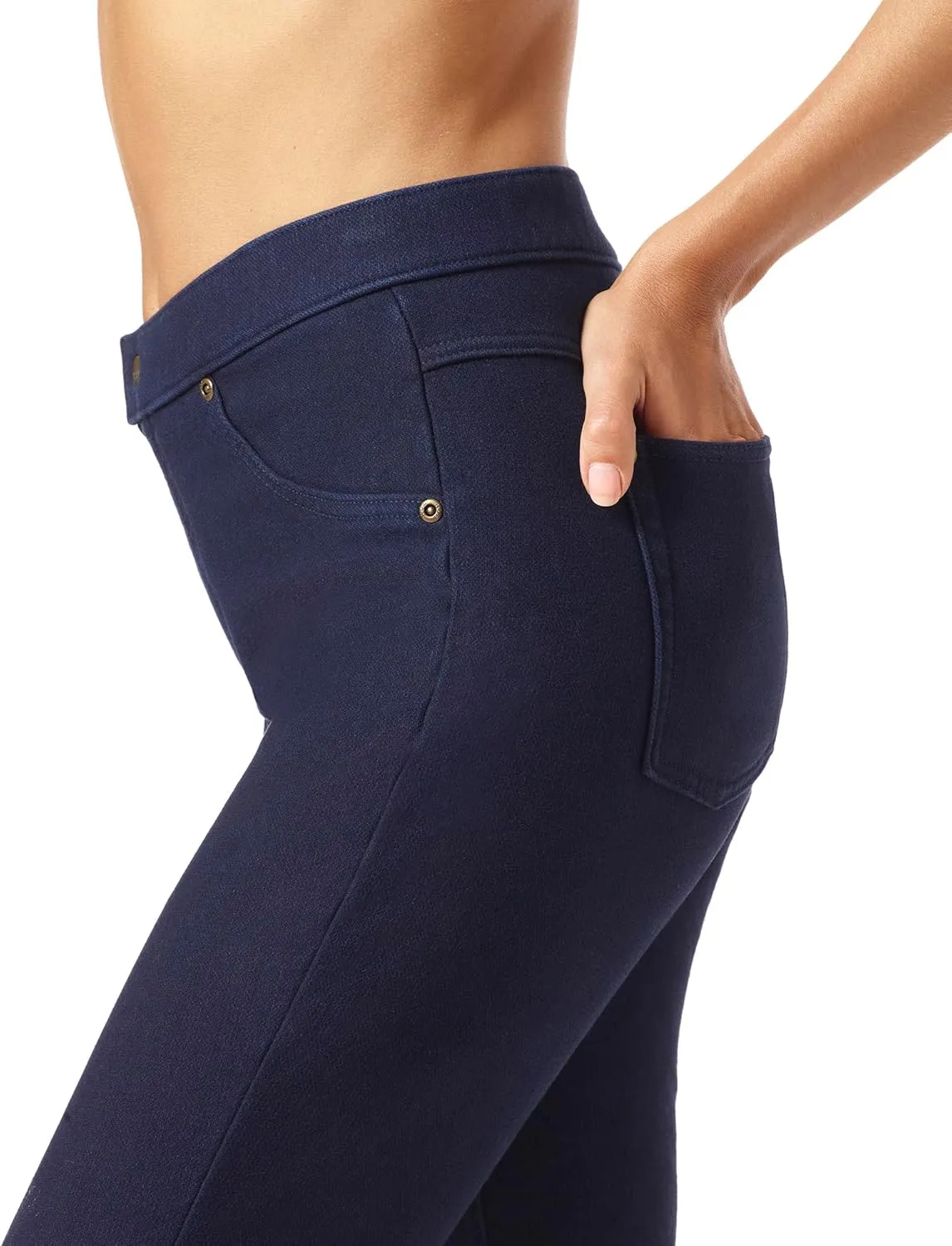 HUE Women's Ultra Soft Fleece Lined Denim Leggings