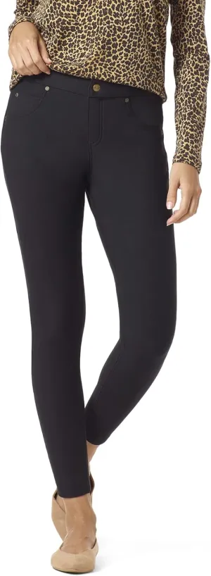 HUE Women's Ultra Soft Fleece Lined Denim Leggings