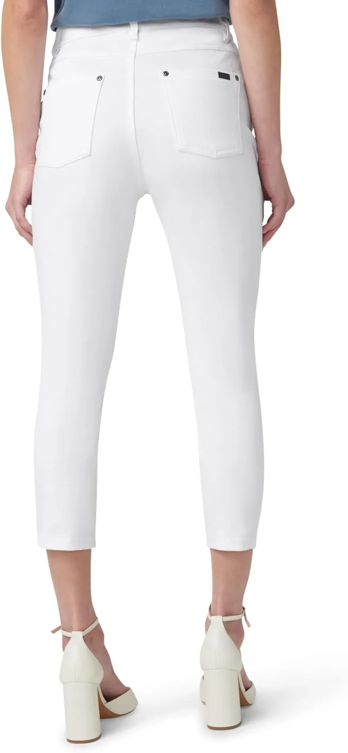 HUE Women's Ultra Soft High Waist Denim Capri Leggings