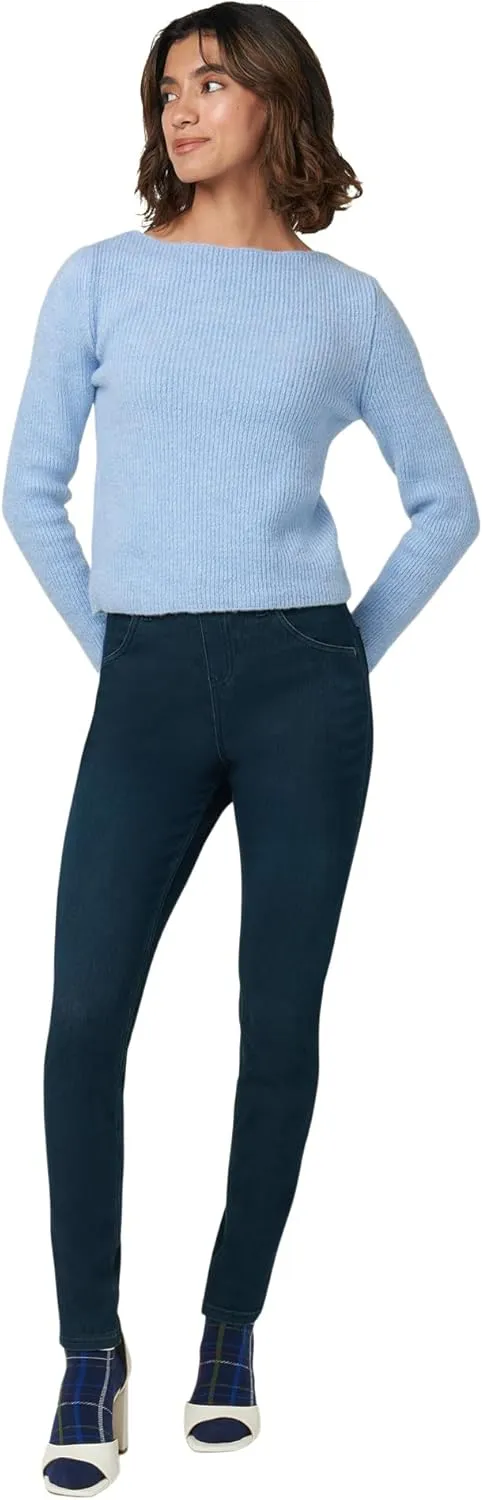 HUE Women's Ultra Soft High Waist Denim Leggings