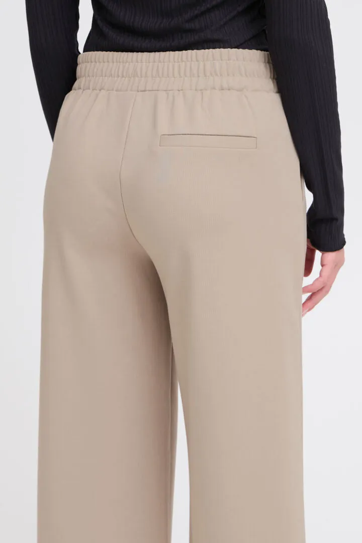Ichi Kate ponteroma jersey trouser String