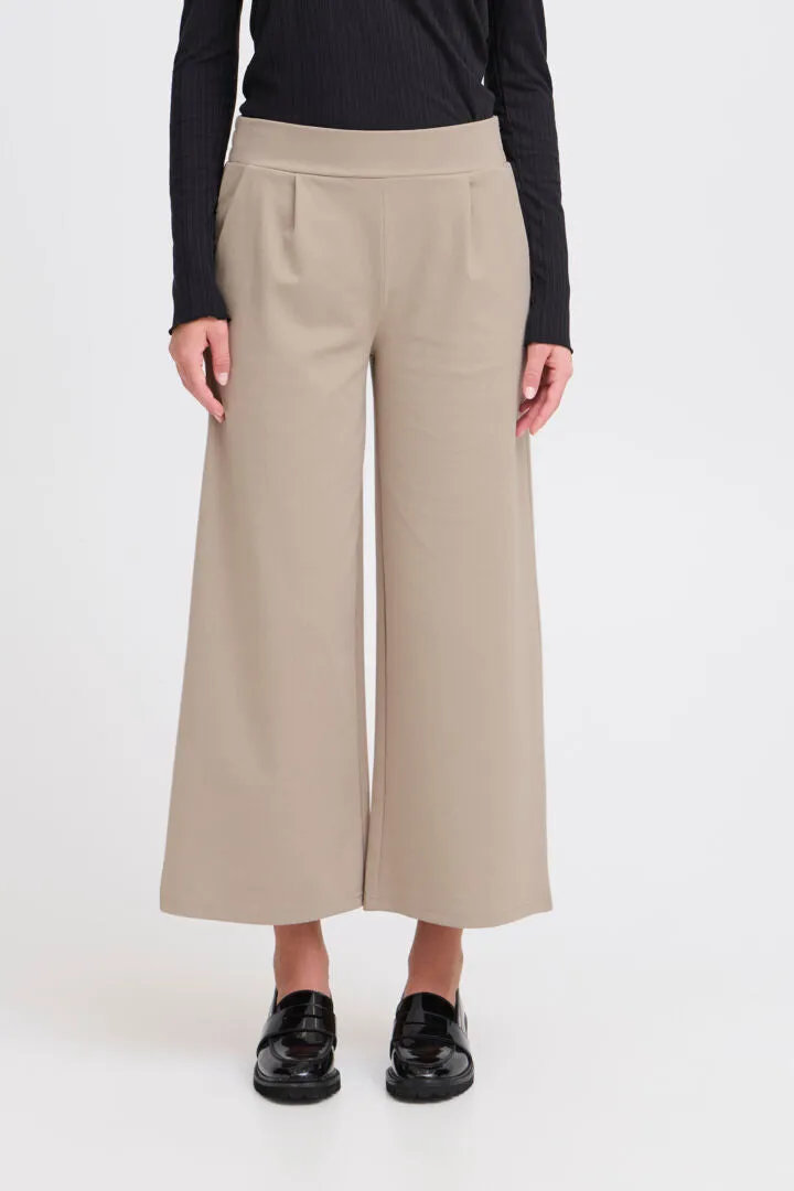 Ichi Kate ponteroma jersey trouser String