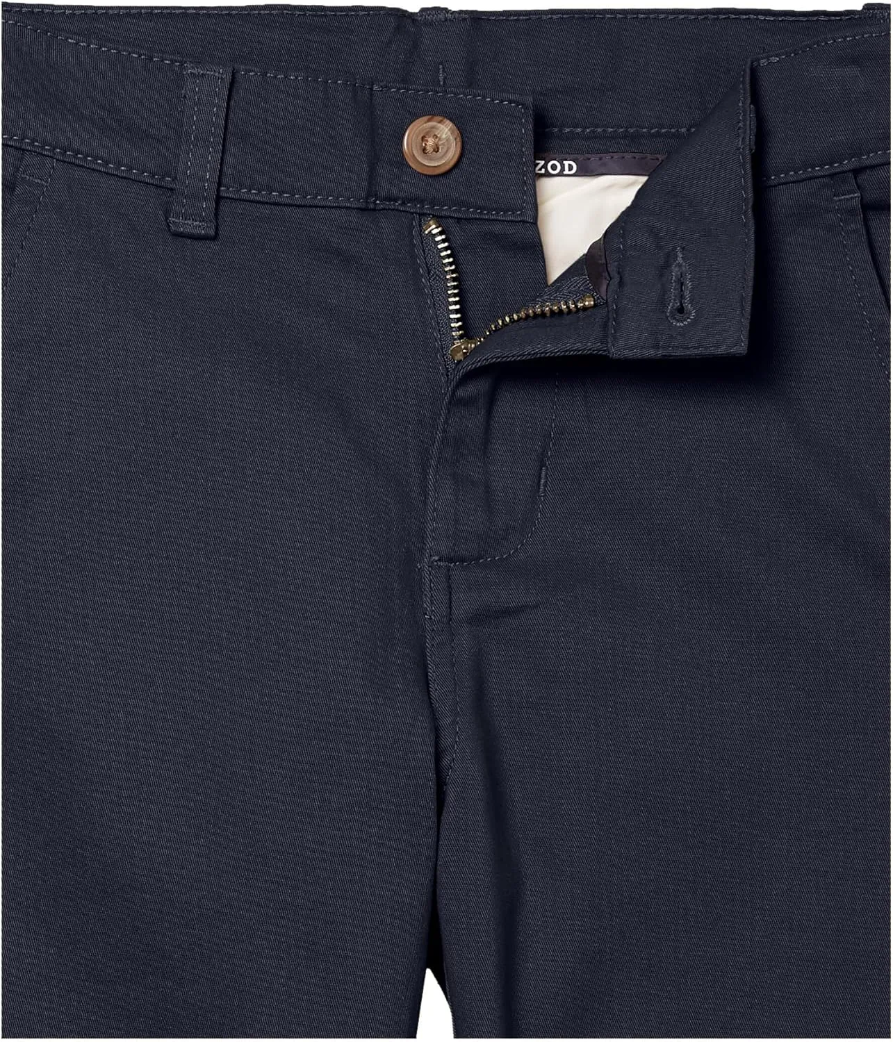 IZOD Boys' School Uniform Twill Pants, Flat Front & Comfortable Waistband with 5 Pockets