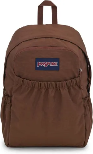 JanSport Slouch Pack - Fully Padded Back Panel - Comfortable and Ideal Storage - Basic Brown