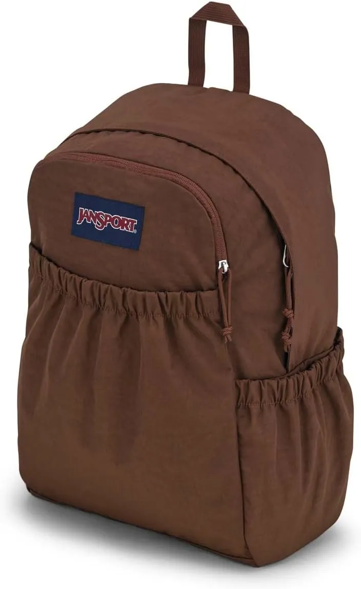 JanSport Slouch Pack - Fully Padded Back Panel - Comfortable and Ideal Storage - Basic Brown