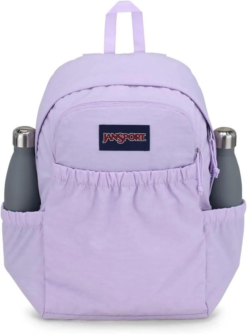 JanSport Slouch Pack - Fully Padded Back Panel - Comfortable and Ideal Storage - Pastel Lilac