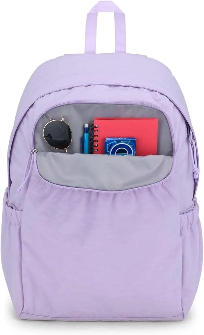 JanSport Slouch Pack - Fully Padded Back Panel - Comfortable and Ideal Storage - Pastel Lilac