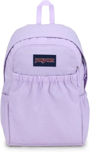 JanSport Slouch Pack - Fully Padded Back Panel - Comfortable and Ideal Storage - Pastel Lilac