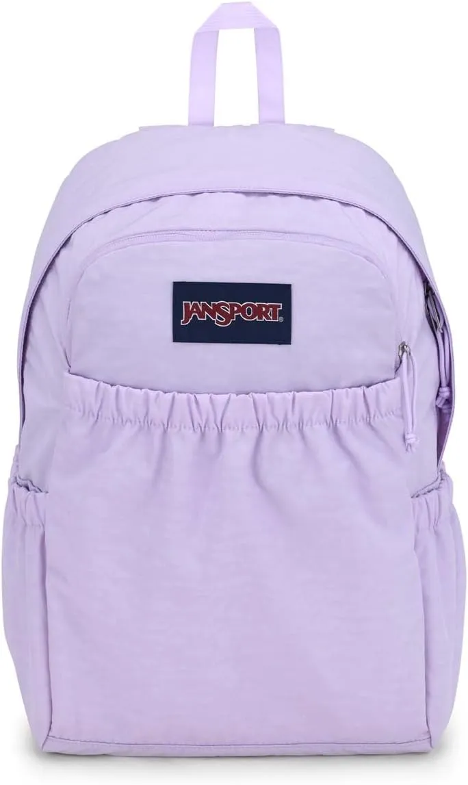 JanSport Slouch Pack - Fully Padded Back Panel - Comfortable and Ideal Storage - Pastel Lilac