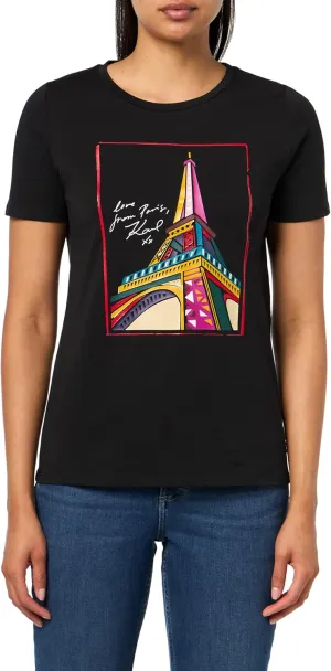Karl Lagerfeld Paris Women's Soft Everyday T-Shirt
