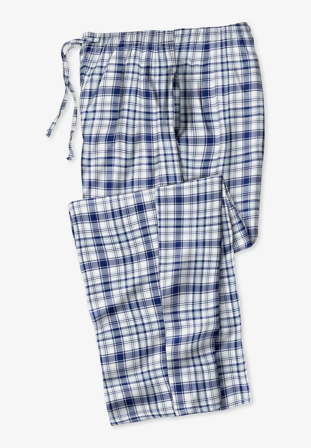 KingSize Men's Big & Tall Flannel Plaid Pajama Pants