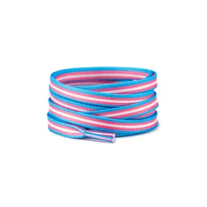 Lace-Up Transgender Pride Shoe Laces