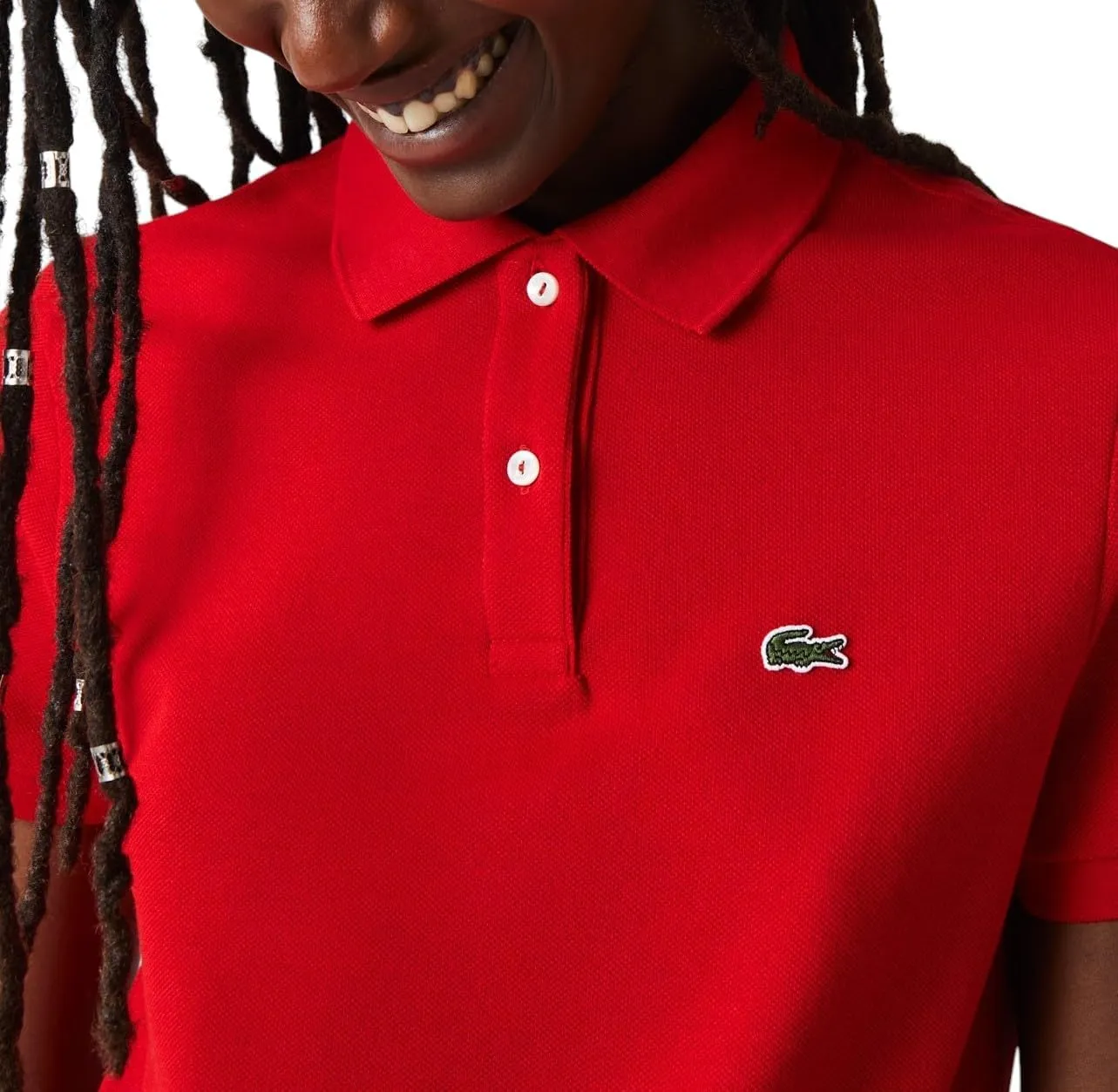 Lacoste Women's Regular Fit Soft Cotton Petit Pique Polo