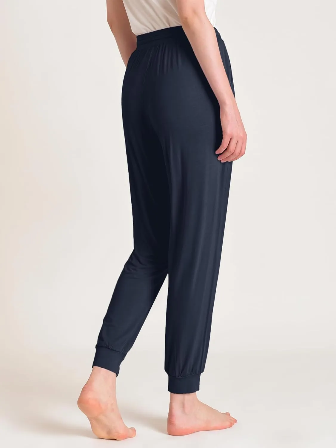 Latuza Women's Petite Pajama Pants Soft Viscose Sleep Joggers