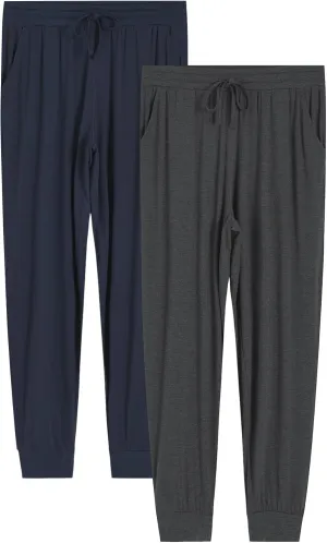 Latuza Women's Petite Pajama Pants Soft Viscose Sleep Joggers