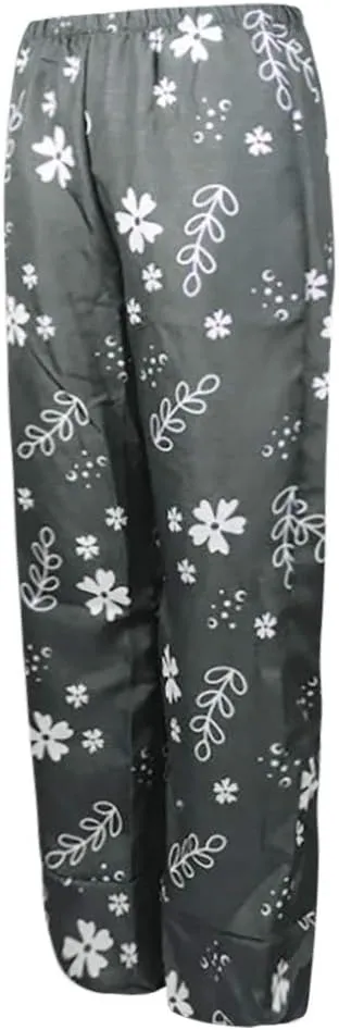 LCMTWX Cotton Pants for Women Casual Baggy Elastic Waist Trouser Wide Leg Pant with Pocket Fashion Pant Summer Pants for