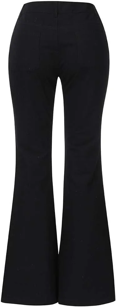 LCMTWX Stretch Jeans for Women Leg Solid Button Shopping Girls Clothes for Women Blue Tummy Control Jeans Plus Size Womens