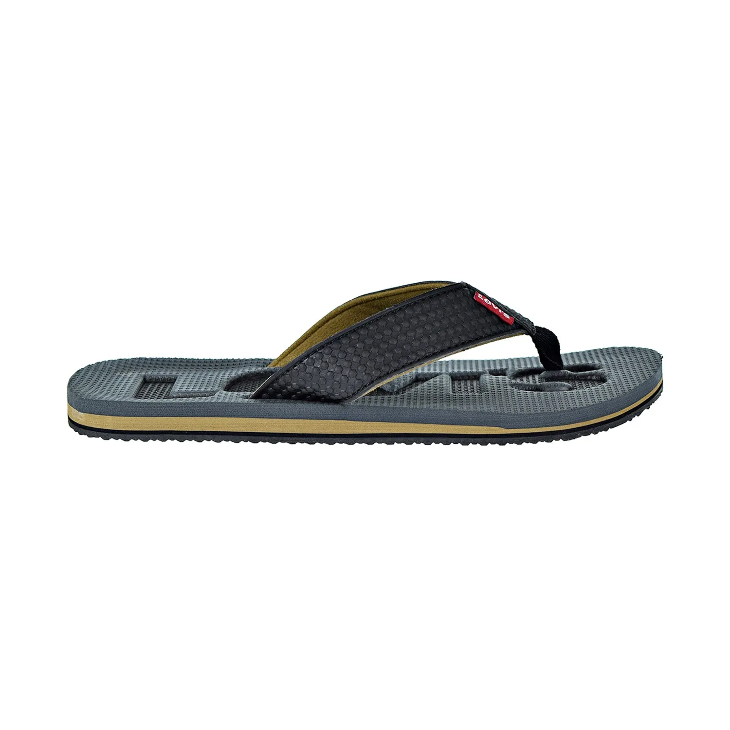 Levi's Kyle Casual Men's Sandals Dark Brown