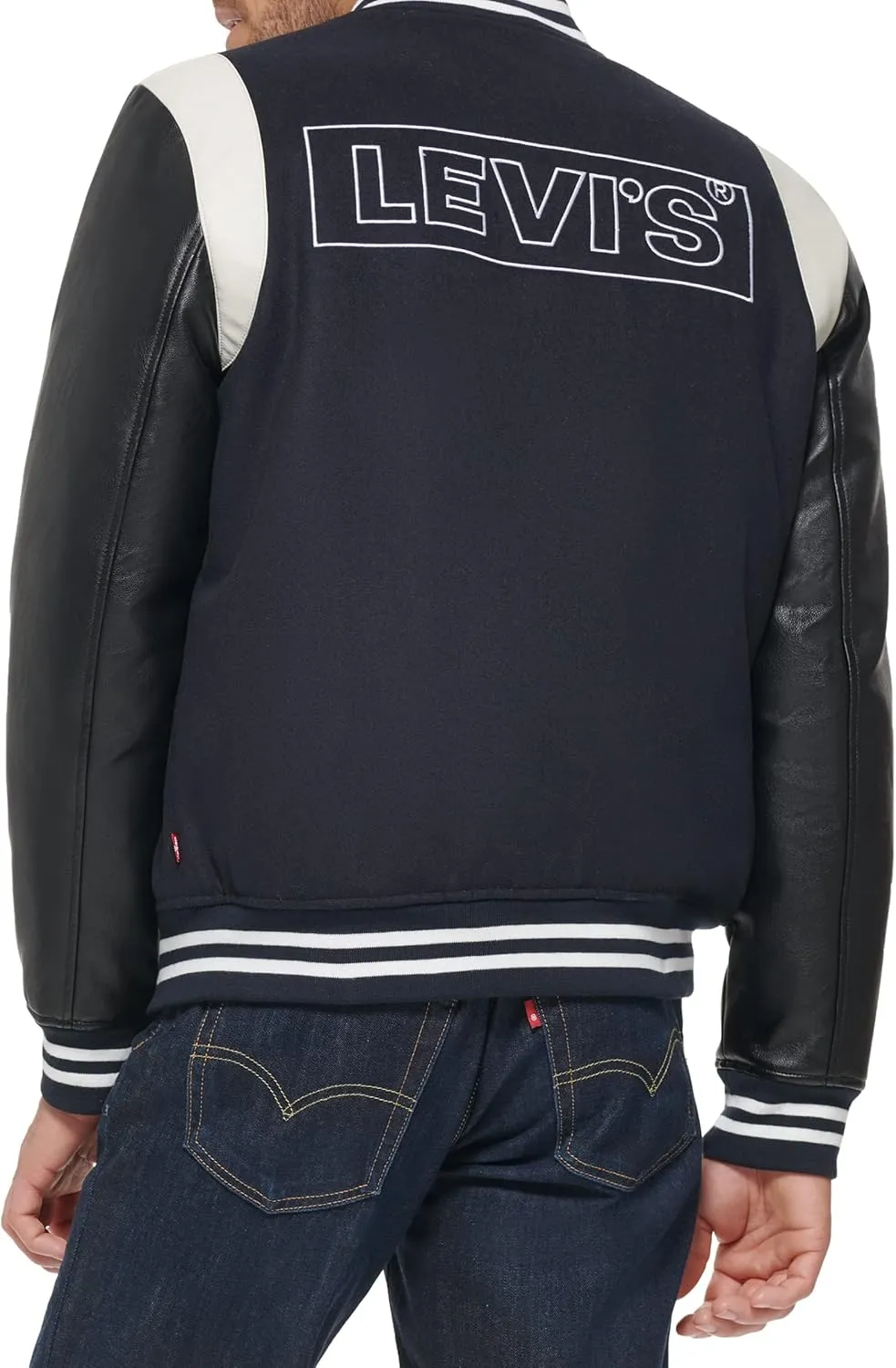 Levi's Men's Soft Shell Hooded Flight Bomber Jacket