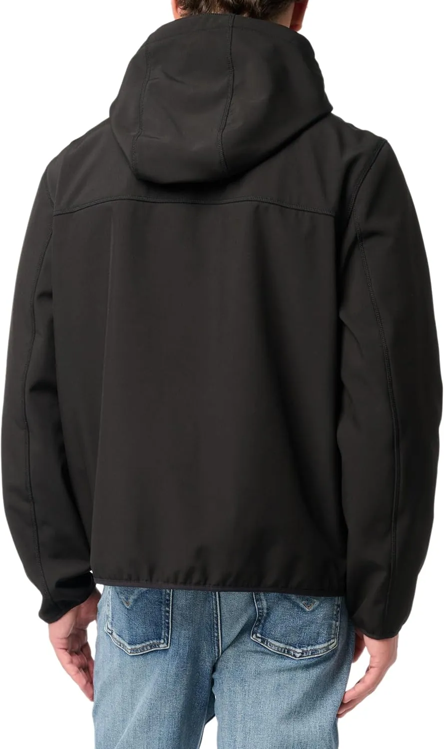 Levi's Men's Water-Resistant Soft Shell Active Hooded Jacket