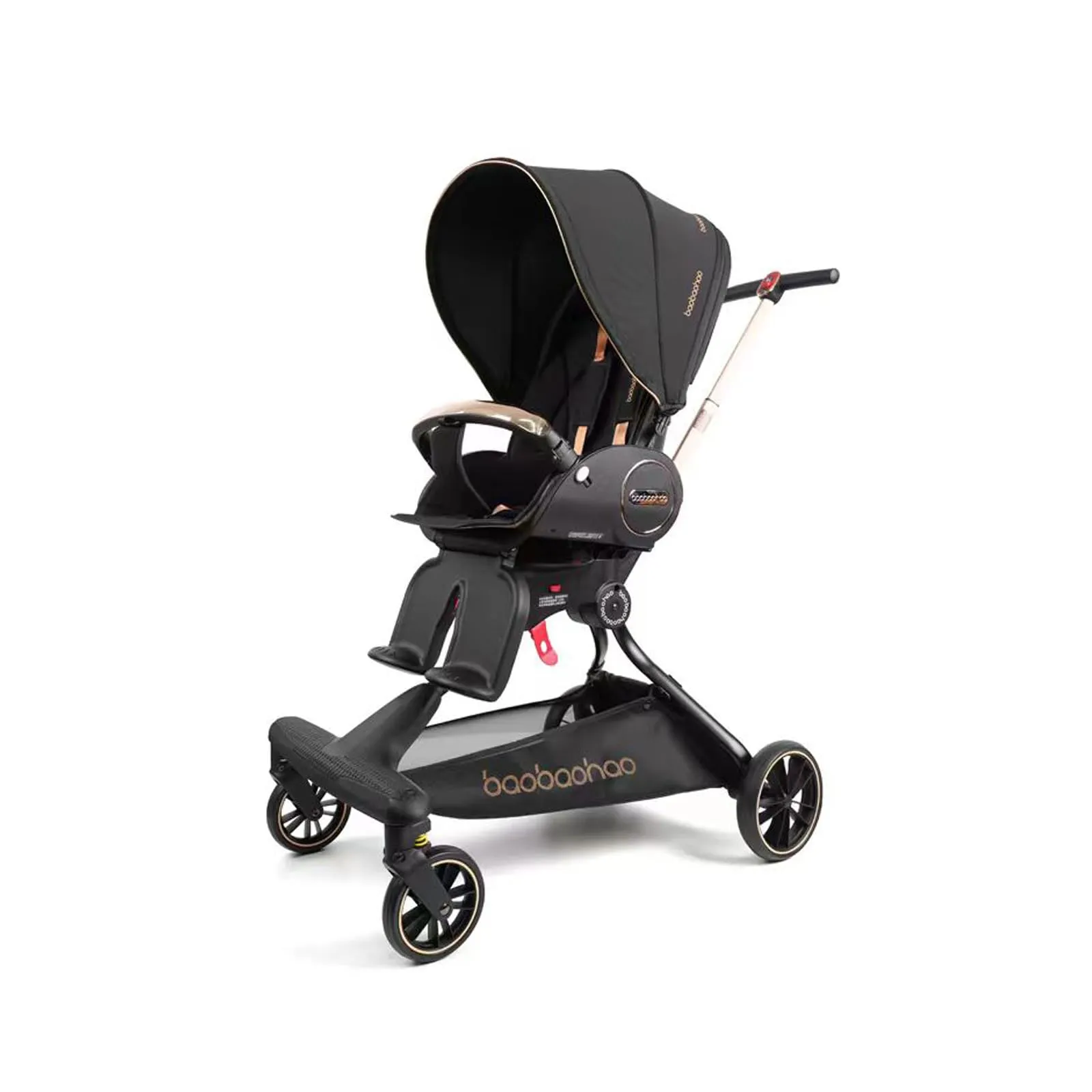 Lightweight 360° Rotable Baby Stroller with Canopy