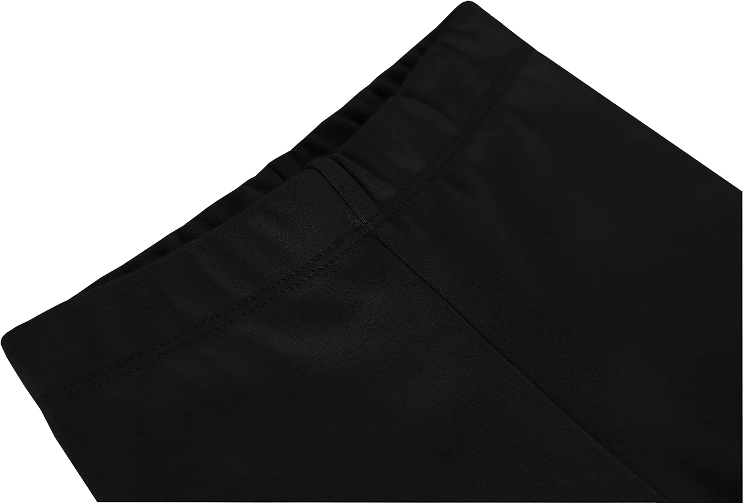 Lilax Girls' Basic Solid Full Length Cotton Soft Leggings