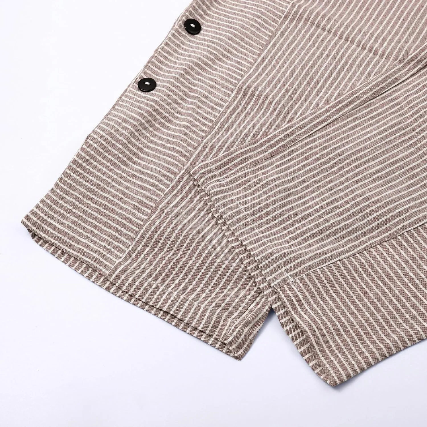 Linen Pants for Women 2025 Plus Size Trendy Striped Spring Summer Gauze Pants Casual Elastic Waist Comfy Trousers