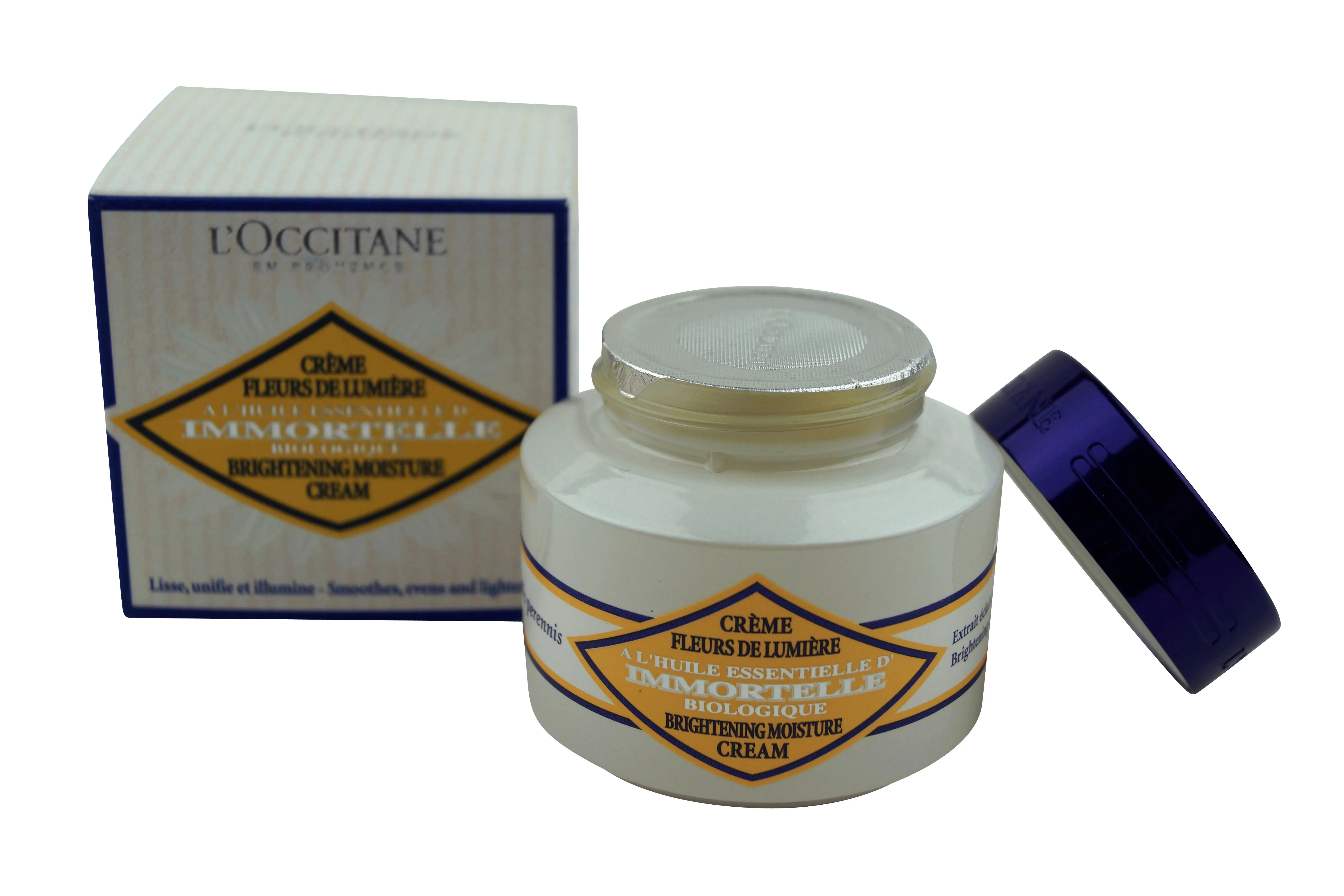L'Occitane Brightening Immortelle Brightening Moisture Cream 50 ml